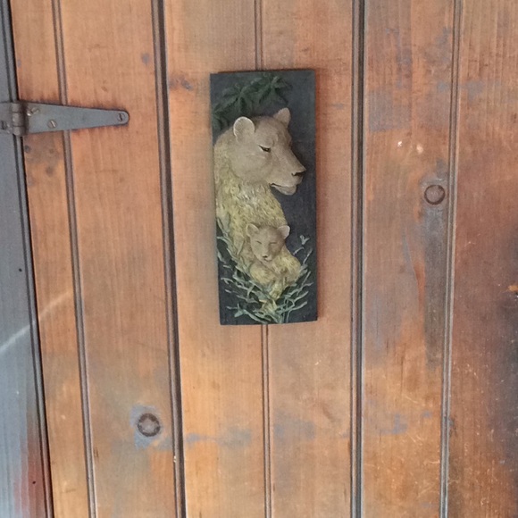 LION & CUB HANGING PLAQUE♥️ - Picture 4 of 4